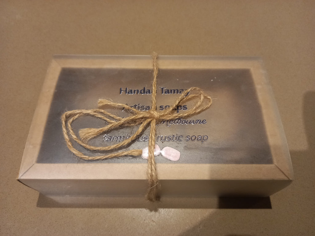 Gift Set 2 bars of soap - Natural artisanal soaps with personal touch